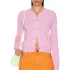 Women Acne Studios Sweaters & Knits | Knit Cardigan Bubble Pink