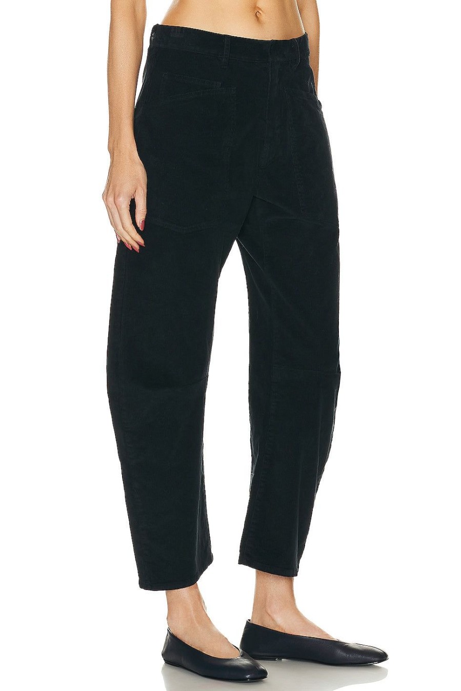 Women NILI LOTAN Pants | Shon Pant Dark Navy