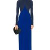 Women ALAÏA Skirts | Gown Skirt Bleu De Prusse