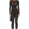 Women SER.O.YA Jumpsuits & Rompers | Virgo Catsuit Black