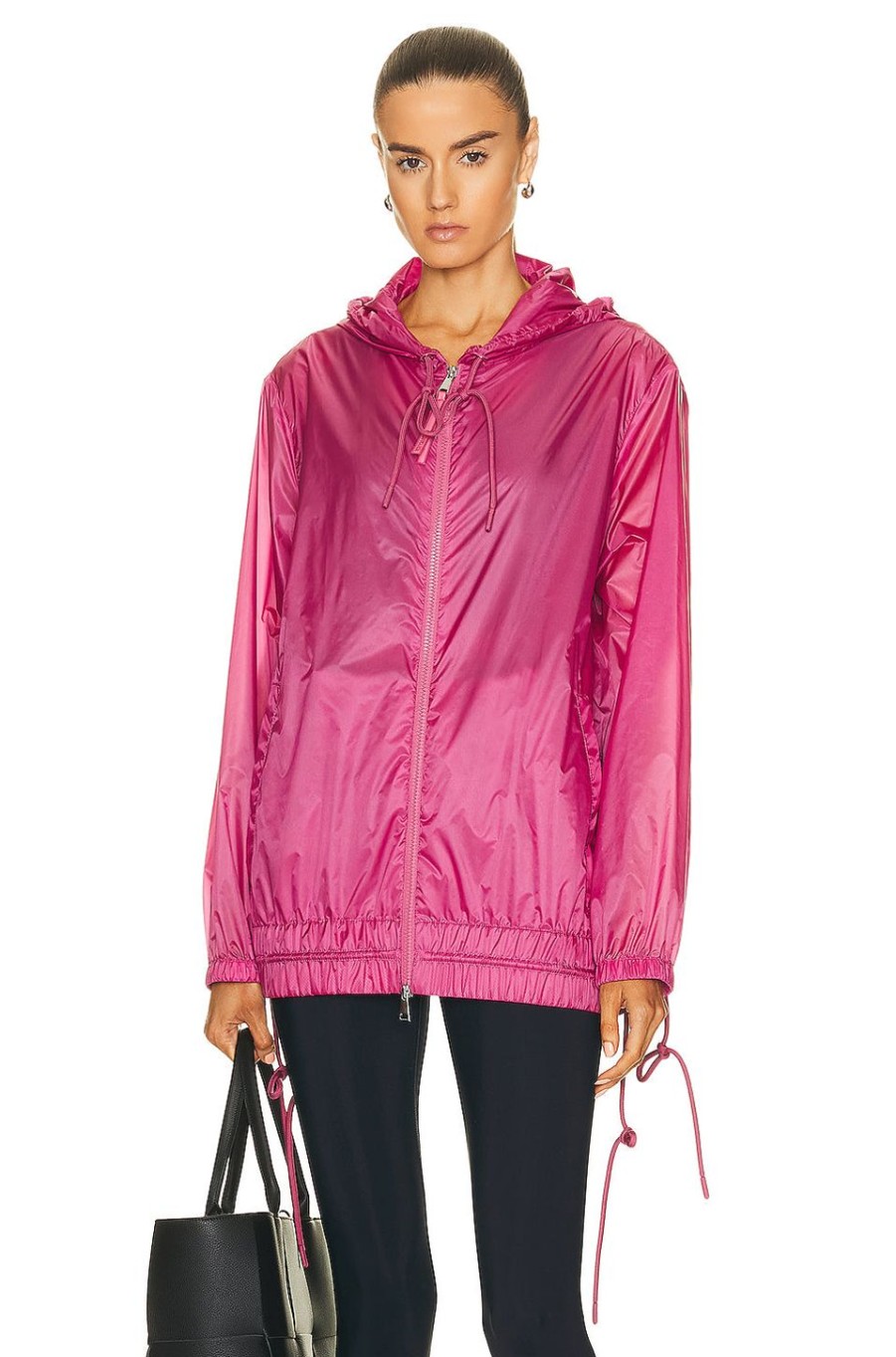 Women Moncler Jackets & Coats | Pointu Jacket Pink