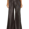 Women Zimmermann Pants | Luminosity Leather Pant Espresso