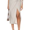 Women Enza Costa Skirts | Linen Wrap Skirt Mist