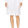 Women Moncler Shorts | Long Short White