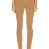 Women WARDROBE.NYC Pants | Front Zip Legging Tan