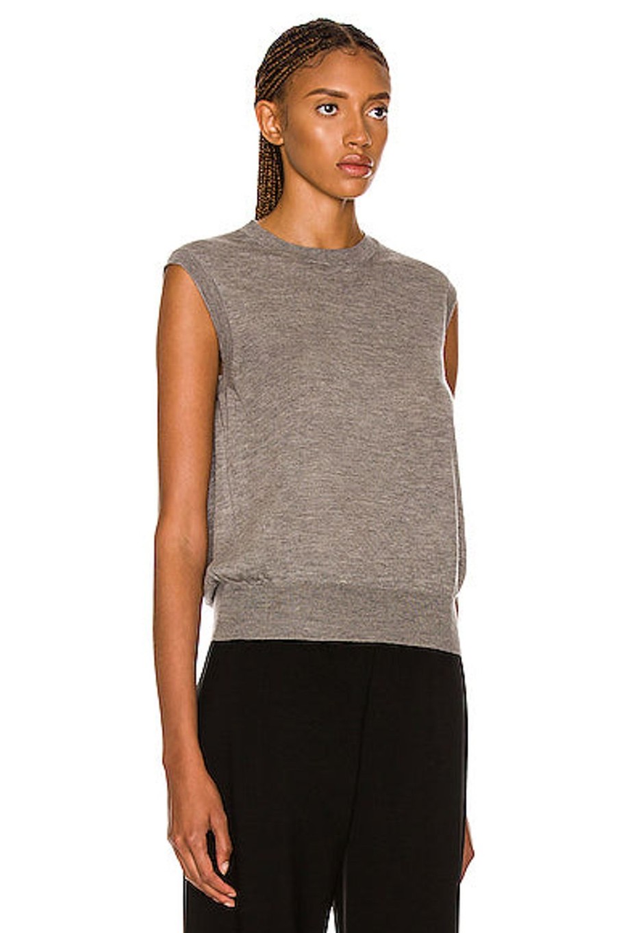 Women The Row Sweaters & Knits | Balham Sweater Medium Grey