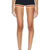 Women PACO RABANNE Shorts | Pantalon Short Navy & Gold