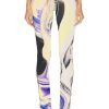 Women THE ATTICO Pants | Long Pant Lavander Sunflower & Ivory