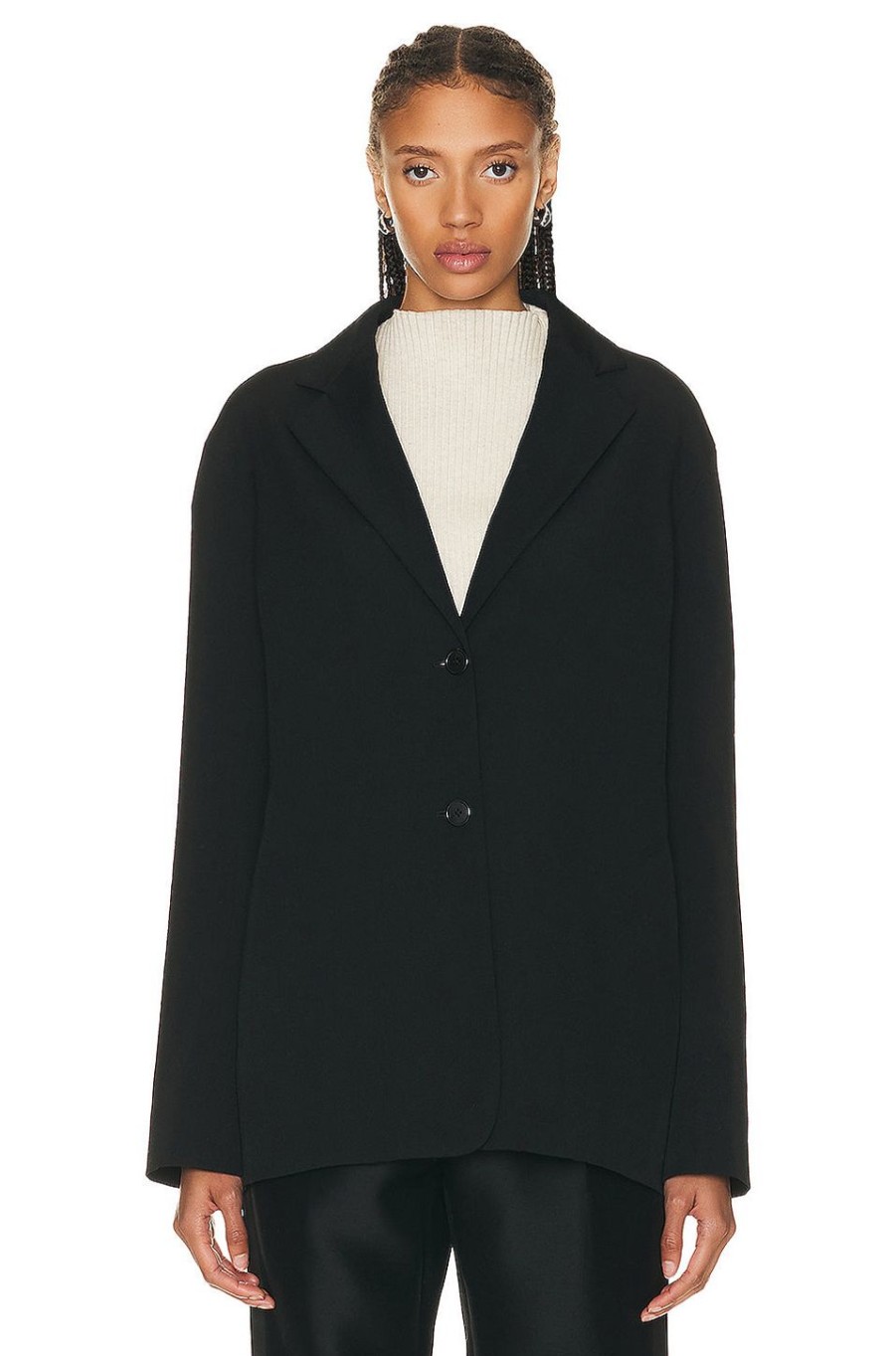 Women The Row Jackets & Coats | Ileori Jacket Black