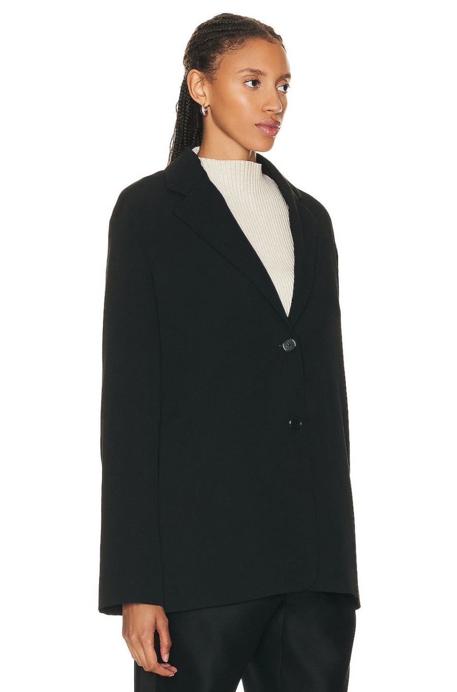 Women The Row Jackets & Coats | Ileori Jacket Black