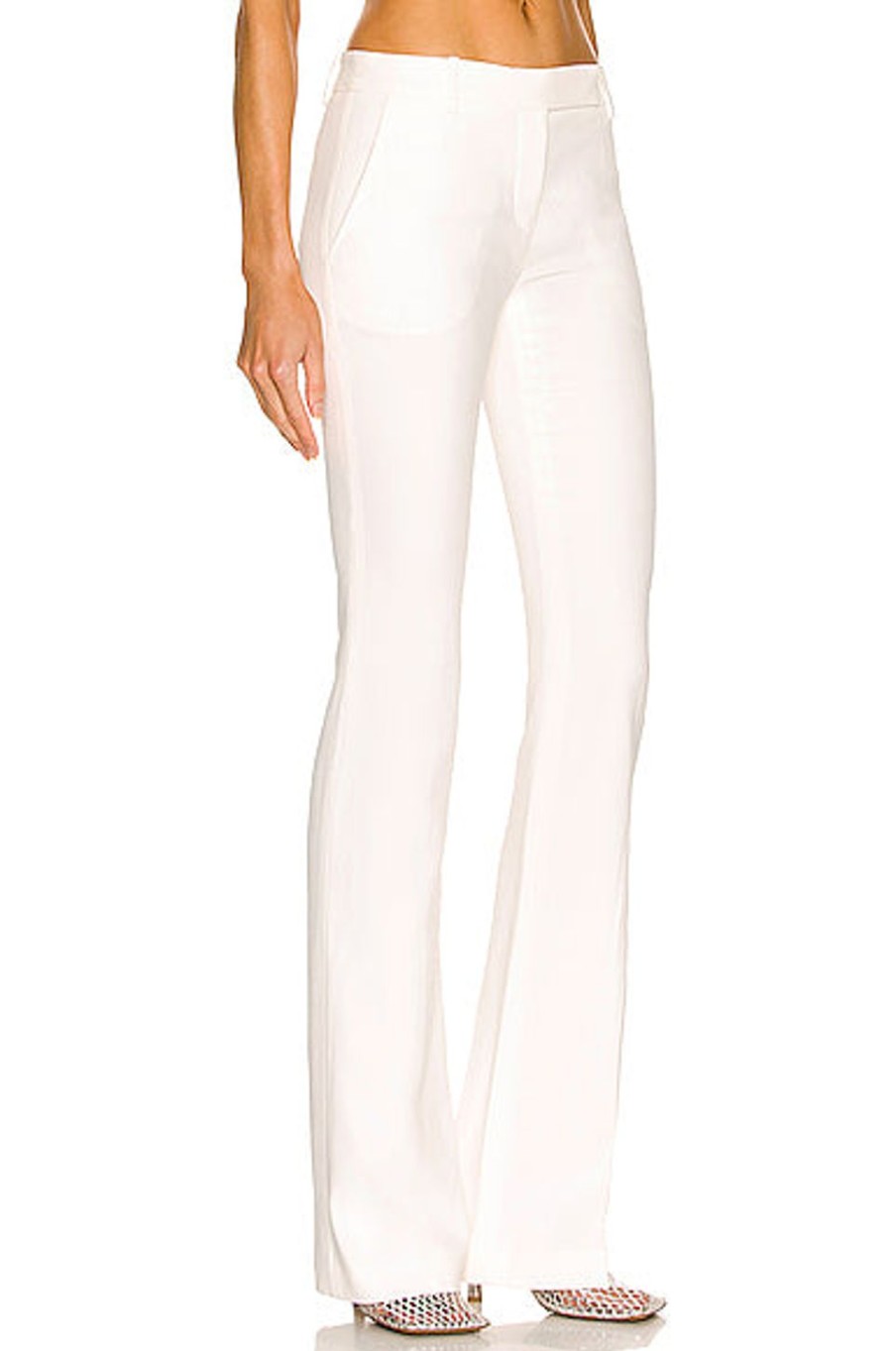 Women Alexander McQueen Pants | Tailored Pant Light Ivory