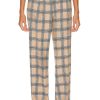 Women Zimmermann Pants | Luminosity Pleat Front Pant Tan Check