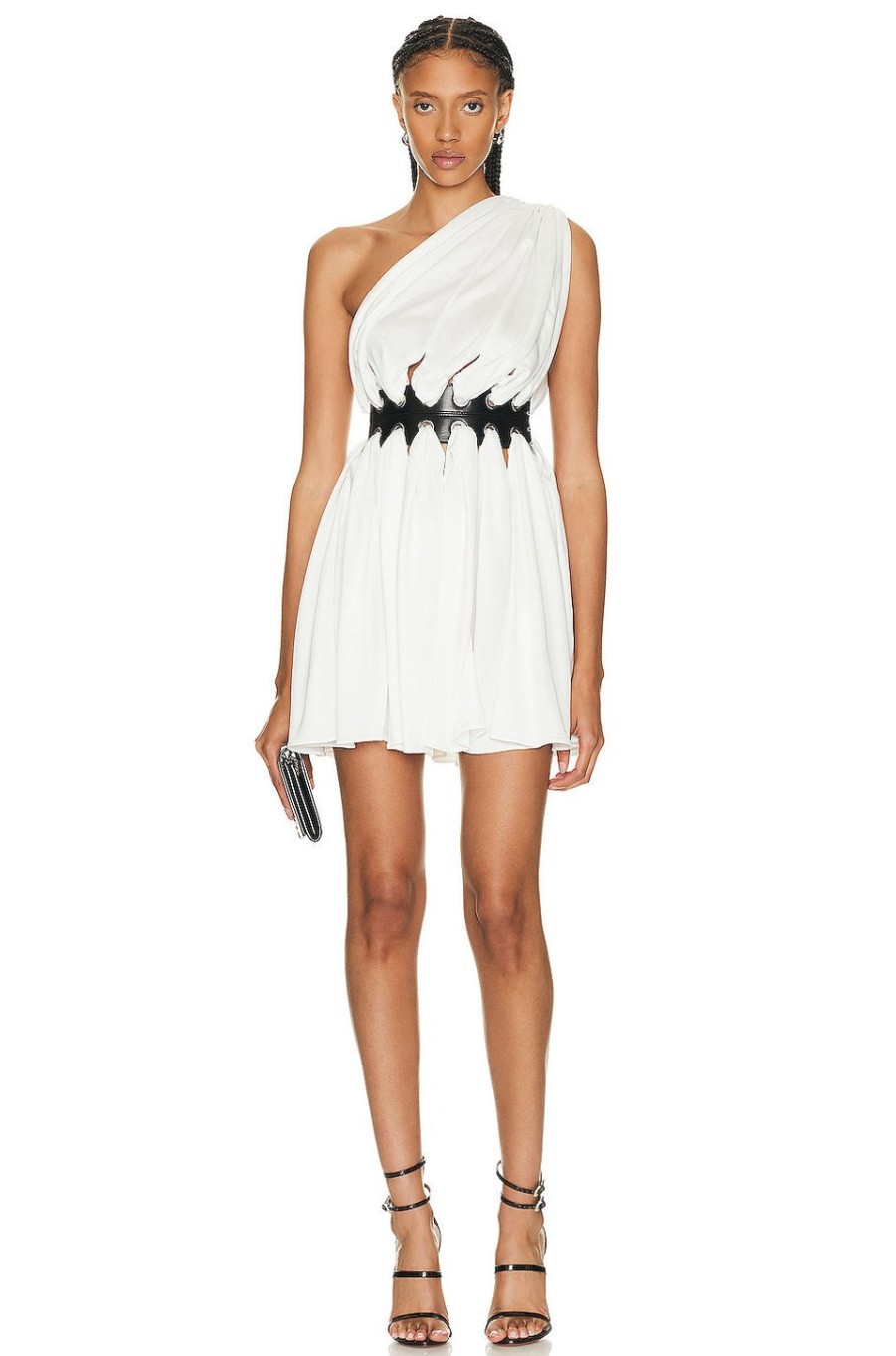 Women ALAÏA Dresses | Deesse Mini Dress Blanc