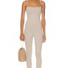 Women Live The Process Activewear | Senti Jumpsuit Sand Dune