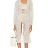 Women The Elder Statesman Sweaters & Knits | Bloom Duster White