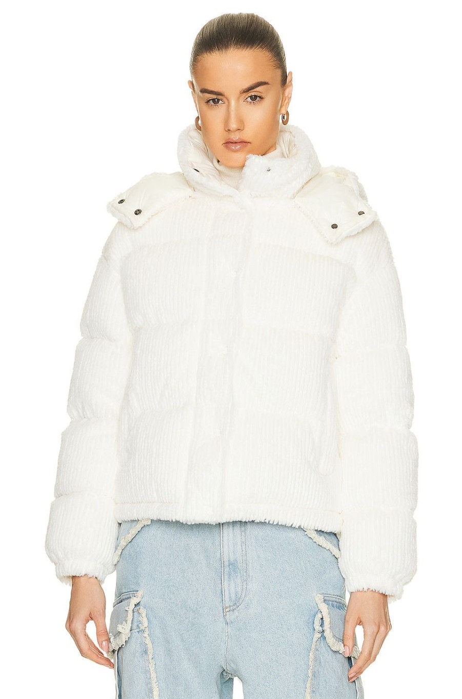 Women Moncler Jackets & Coats | Daos Jacket White