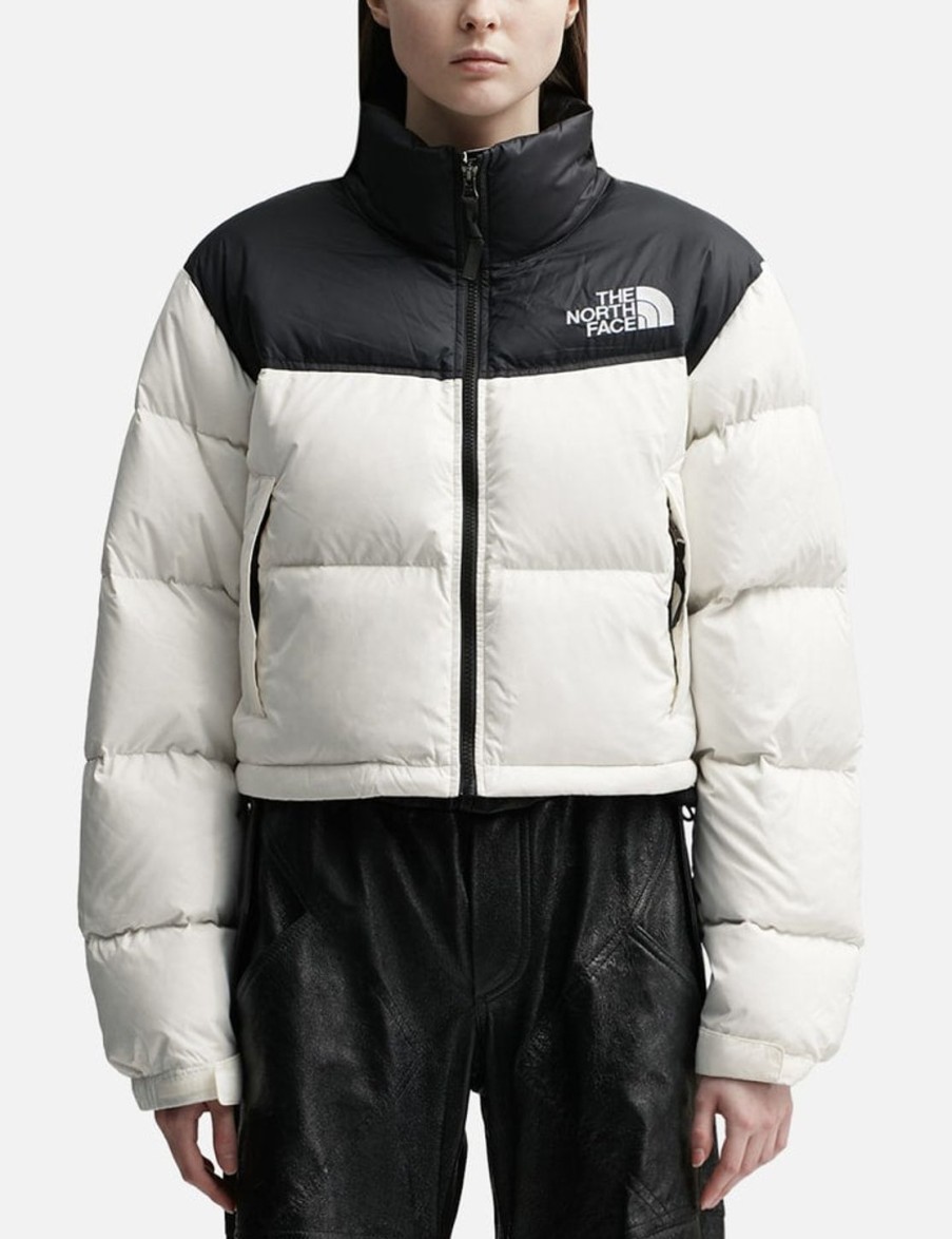 Women The North Face Jackets & Coats | Nuptse Short Down Jacket Multicolor