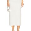 Women SIMKHAI Skirts | Ellison Midi Skirt Ivory