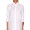 Women The Row Tops | Sisilia Shirt Optic White