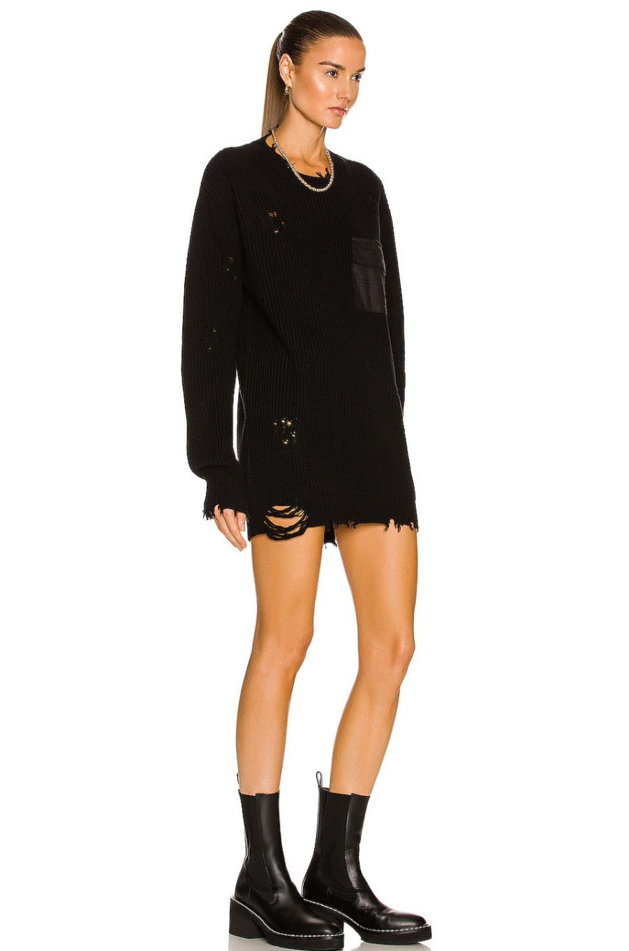 Women SER.O.YA Sweaters & Knits | Devin Sweater Black