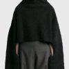 Women JW Anderson Sweaters & Knits | Cropped Cut Out Jumper Black