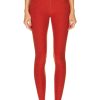 Women Beyond Yoga Activewear | Spacedye Caught In The Midi High Waisted Legging Red Sand Heather