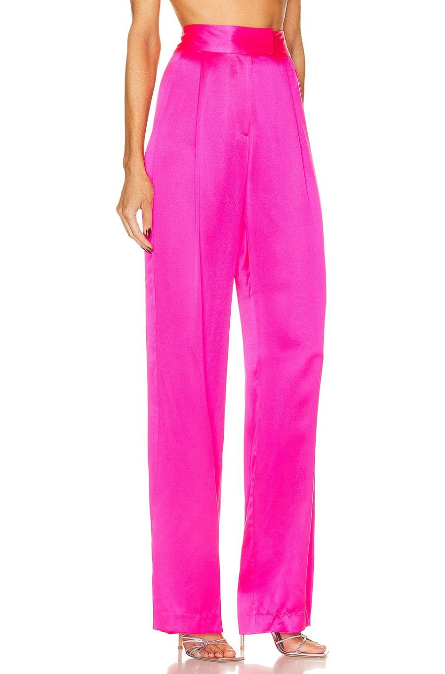 Women The Sei Pants | Wide Leg Trouser Hot Pink