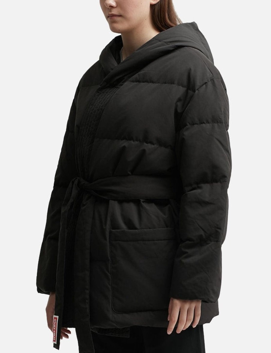 Women Kenzo Jackets & Coats | Kimono Down Jacket Black