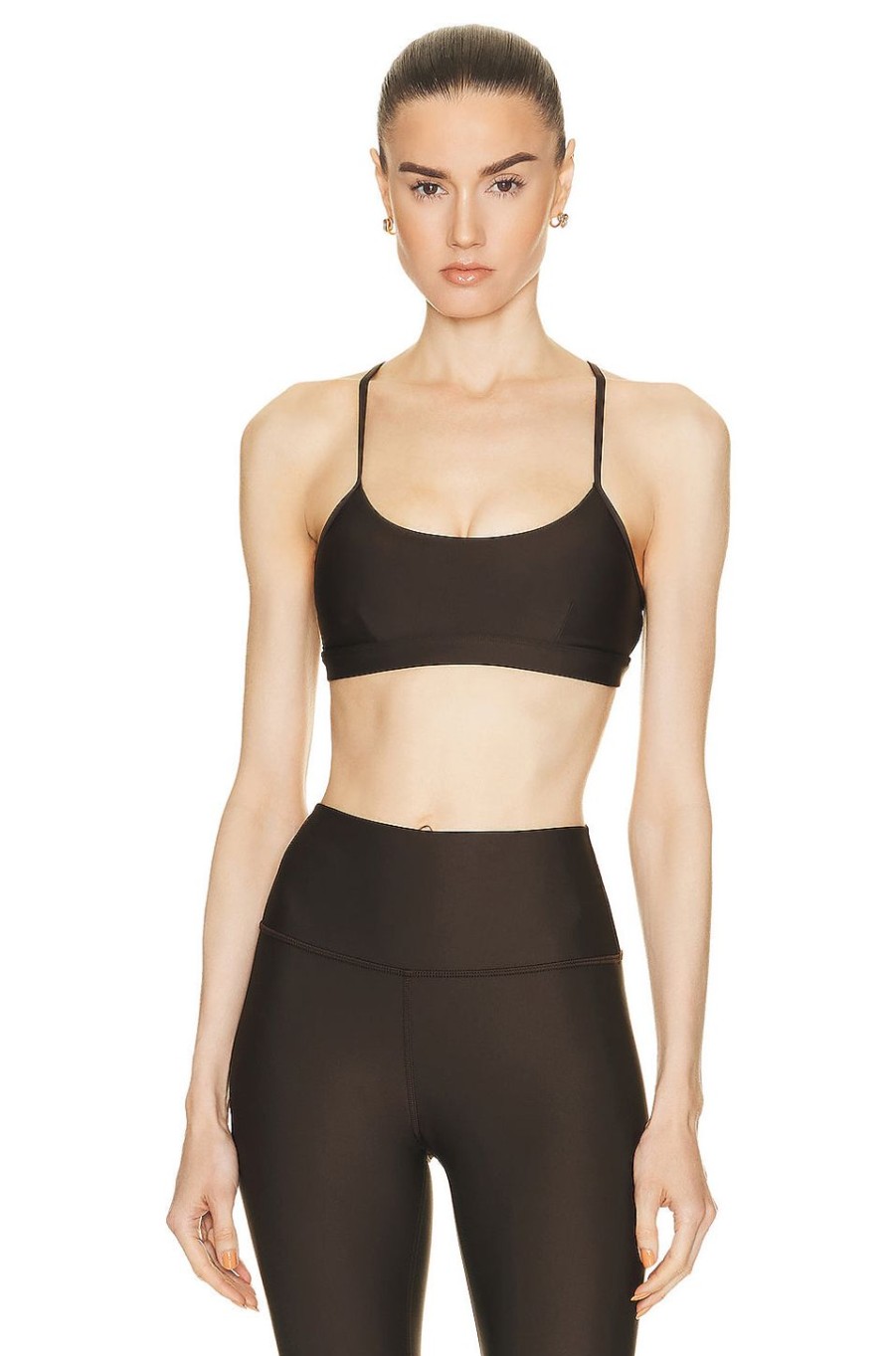 Women alo Activewear | Airlift Intrigue Bra Espresso