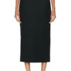 Women The Row Skirts | Bartellette Skirt Black