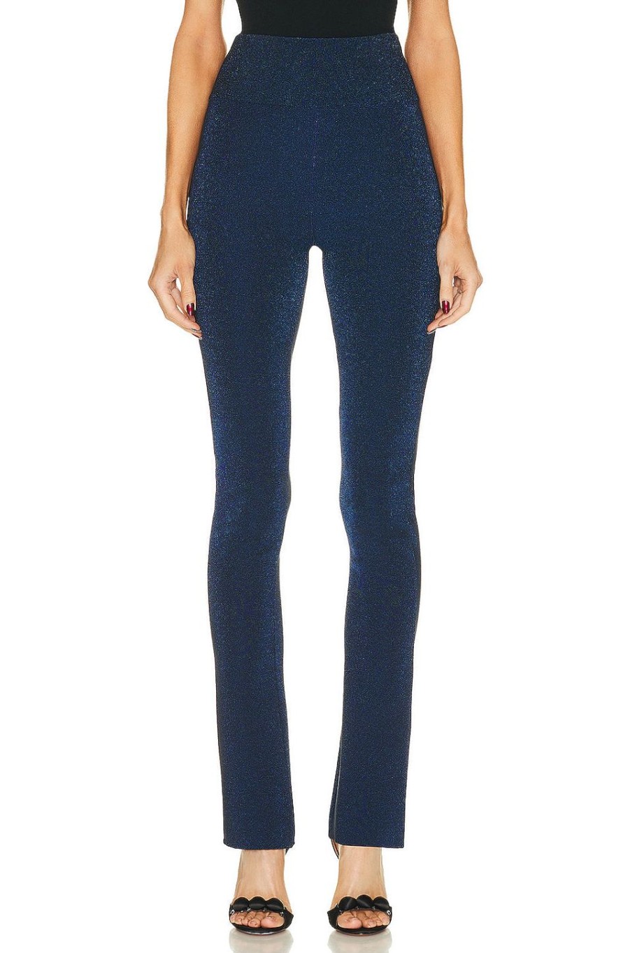 Women ALAÏA Pants | Df Legging Bleu