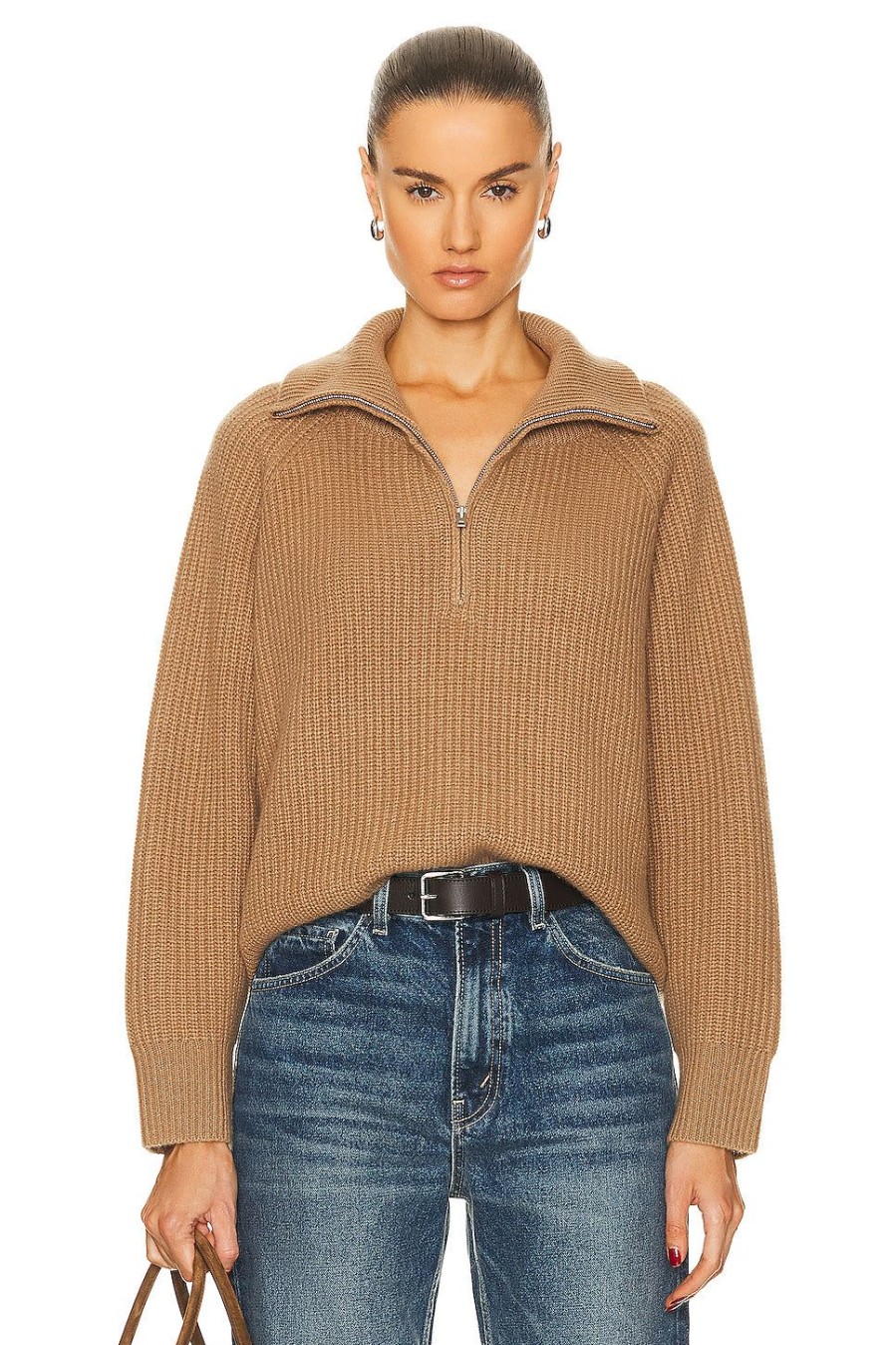 Women NILI LOTAN Sweaters & Knits | Garza Sweater Camel