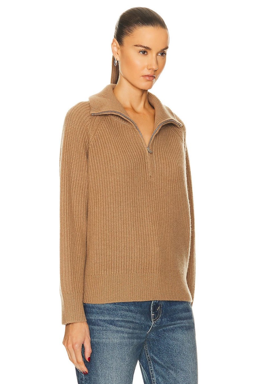 Women NILI LOTAN Sweaters & Knits | Garza Sweater Camel