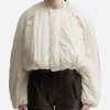 Women Jacquemus Jackets & Coats | Le Bomber Bahia Jacket White