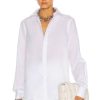 Women WARDROBE.NYC Tops | Classic Shirt White