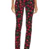 Women Dolce & Gabbana Pants | Skinny Pant Ciliegie Fdo Nero