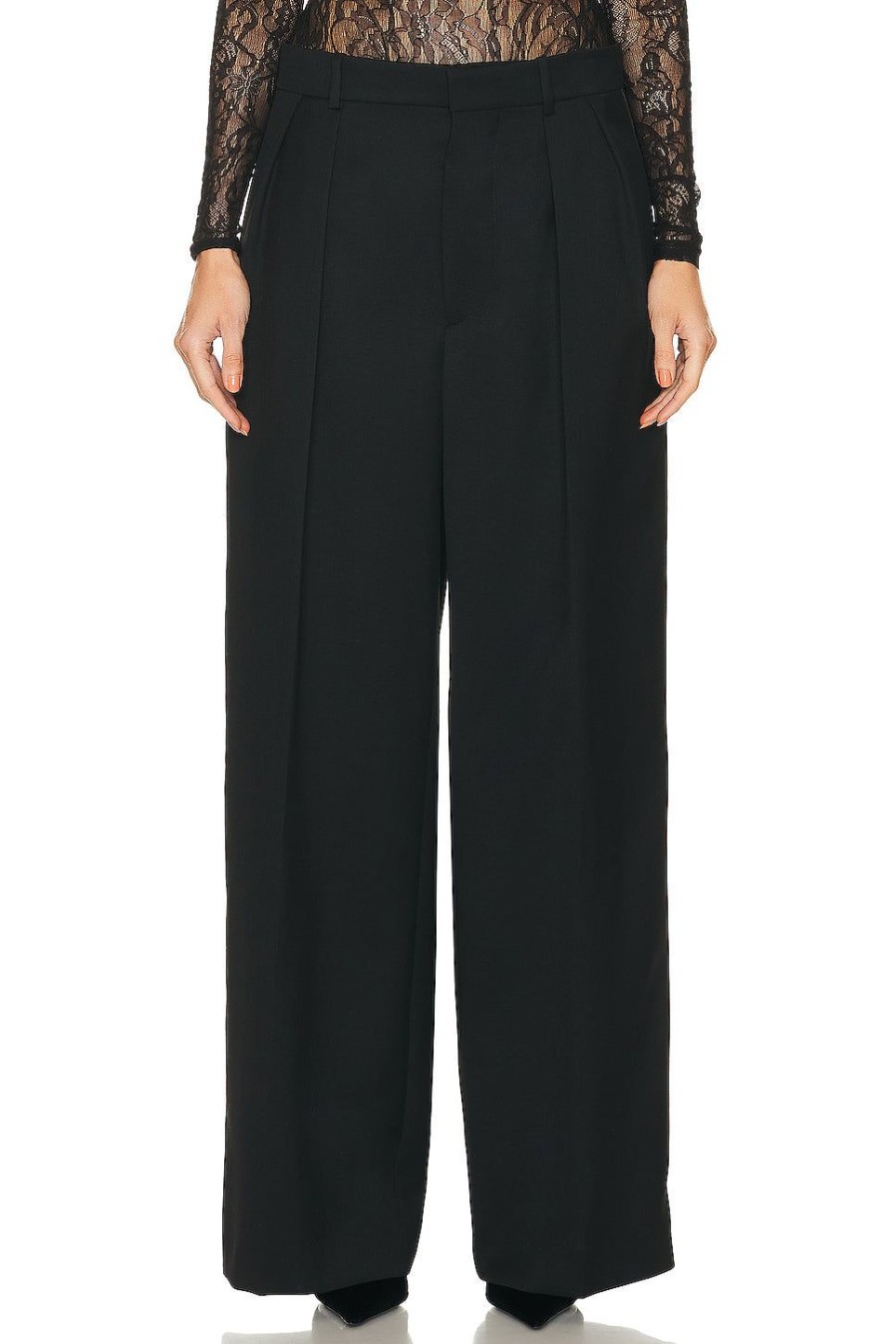 Women WARDROBE.NYC Pants | Evening Trouser Pant Black