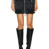 Women Jean Paul Gaultier Skirts | Embroidered Mini Skirt Black