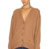 Women Stella McCartney Sweaters & Knits | Iconic Merino Knit Cardigan Caramel