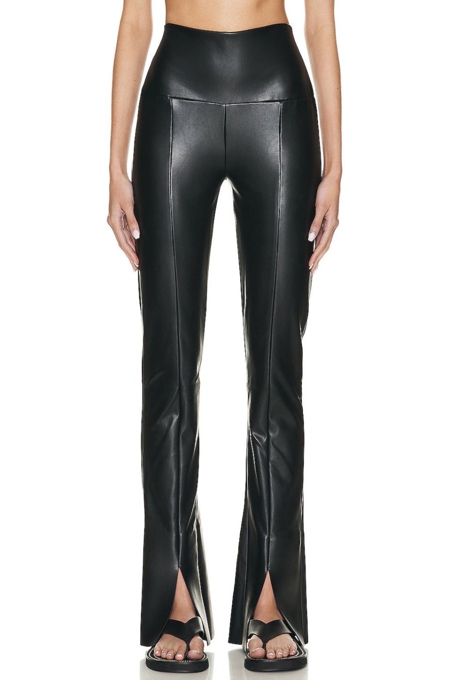 Women Norma Kamali Pants | Spat Legging Black