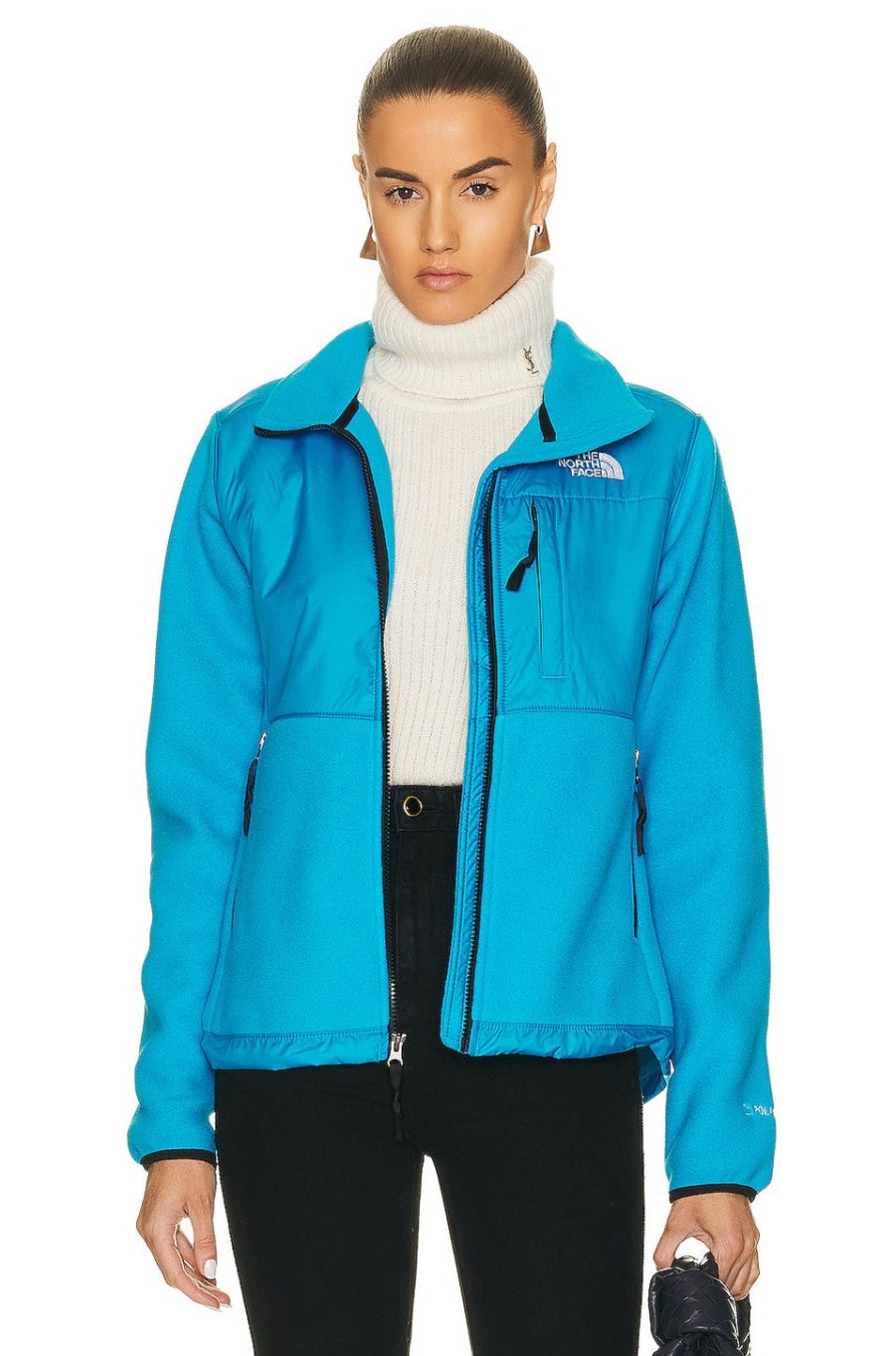 Women The North Face Jackets & Coats | Denali Jacket Acoustic Blue