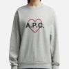 Women A.P.C. Sweaters & Knits | Leon Sweater Grey