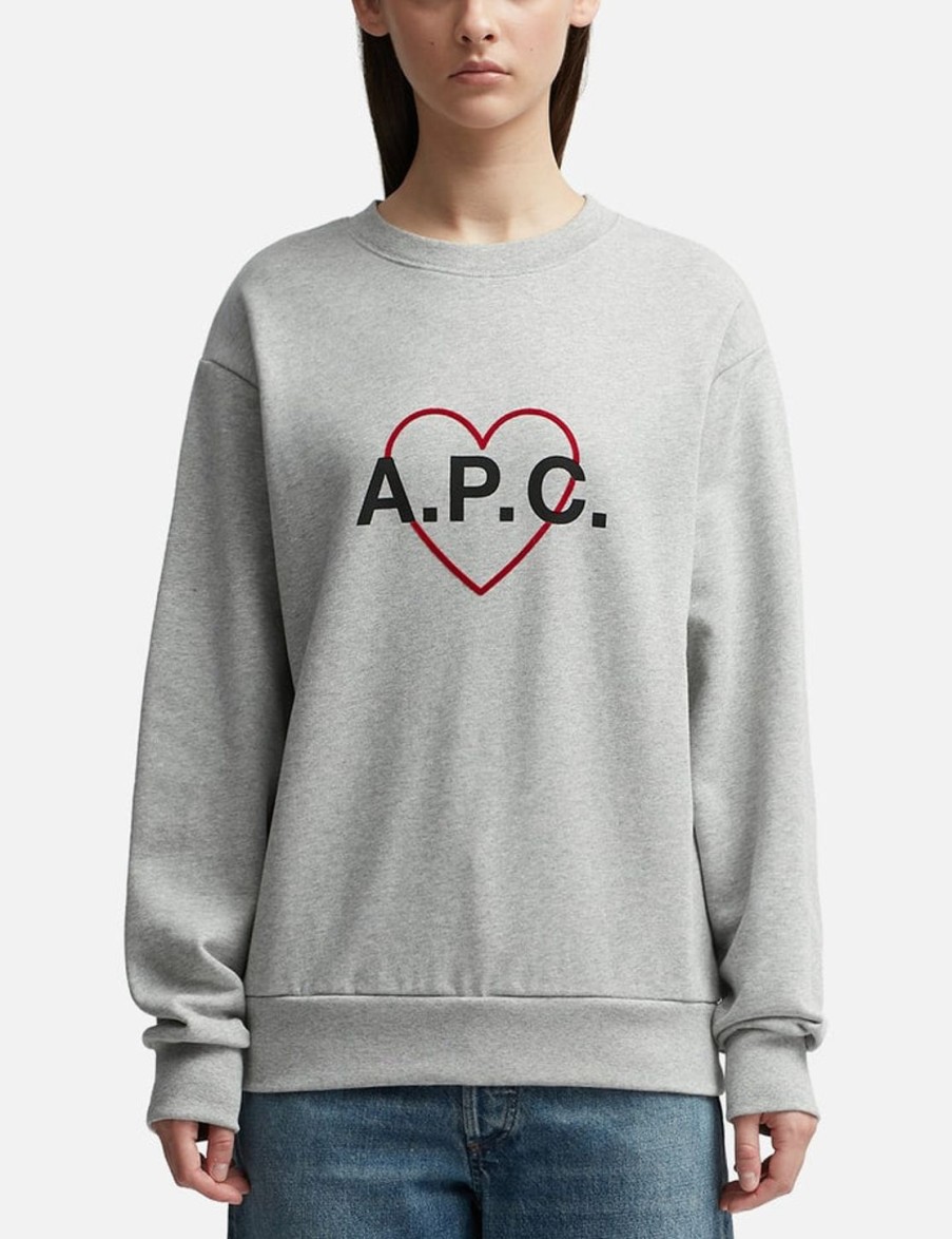 Women A.P.C. Sweaters & Knits | Leon Sweater Grey