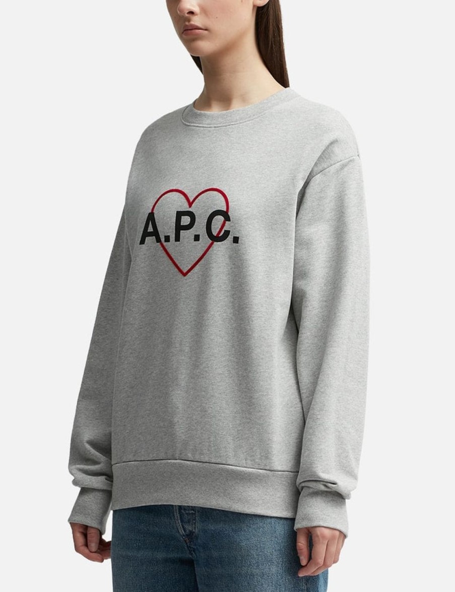 Women A.P.C. Sweaters & Knits | Leon Sweater Grey