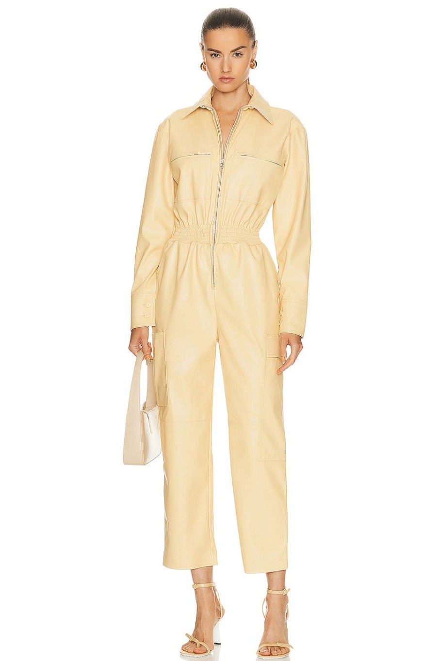 Women Stella McCartney Jumpsuits & Rompers | Altermat All In One Jumpsuit Butter