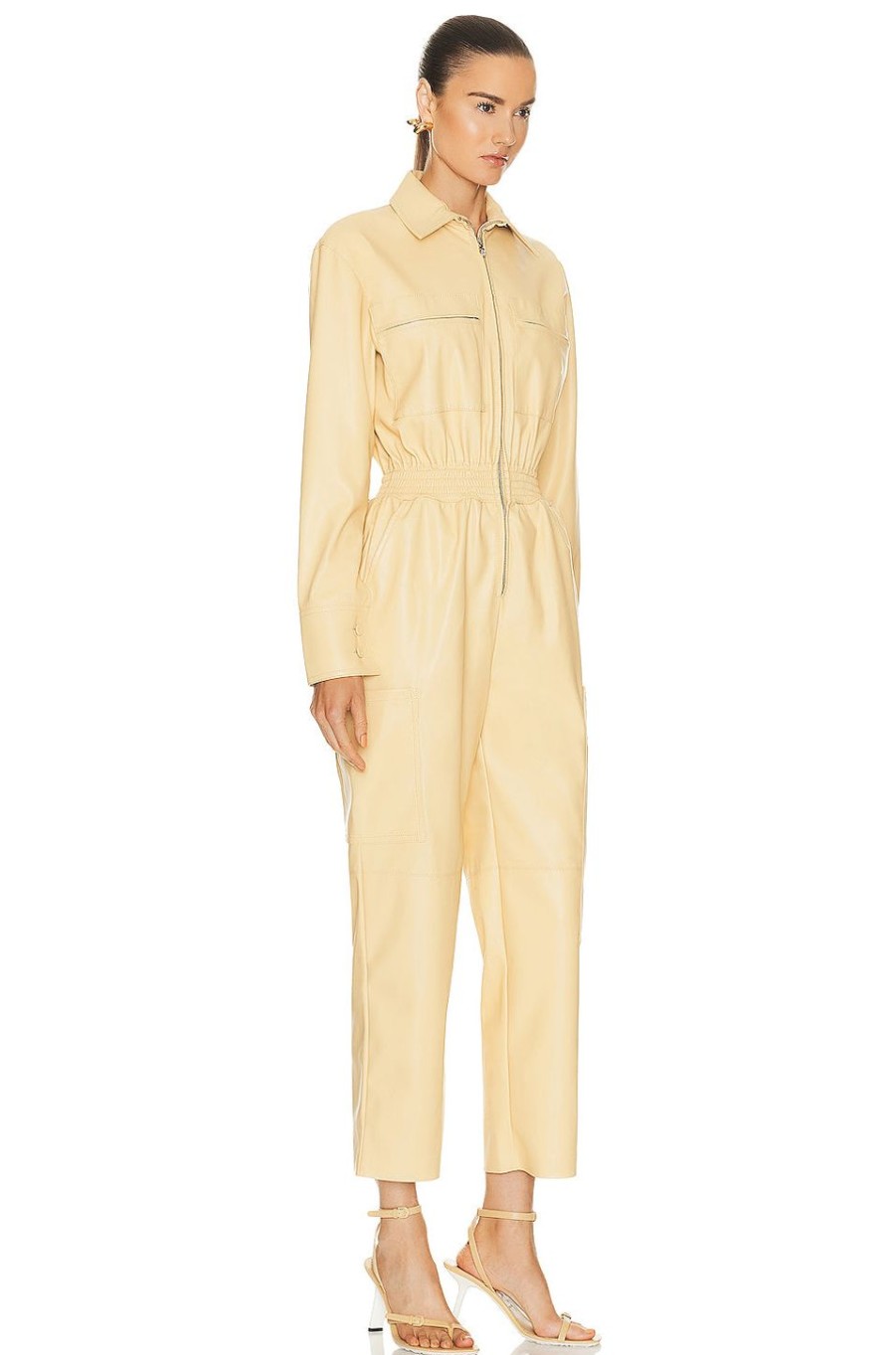 Women Stella McCartney Jumpsuits & Rompers | Altermat All In One Jumpsuit Butter