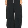 Women Dion Lee Pants | Oversized Flight Pant Black