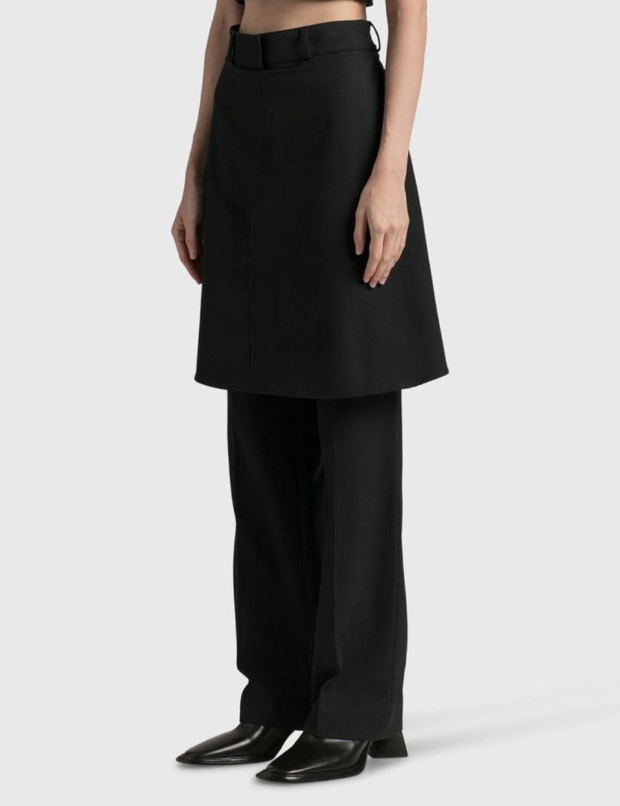 Women JW Anderson Pants | Skirt Trousers Black