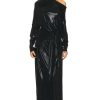 Women Norma Kamali Dresses | Four Sleeve All In One Gown Black