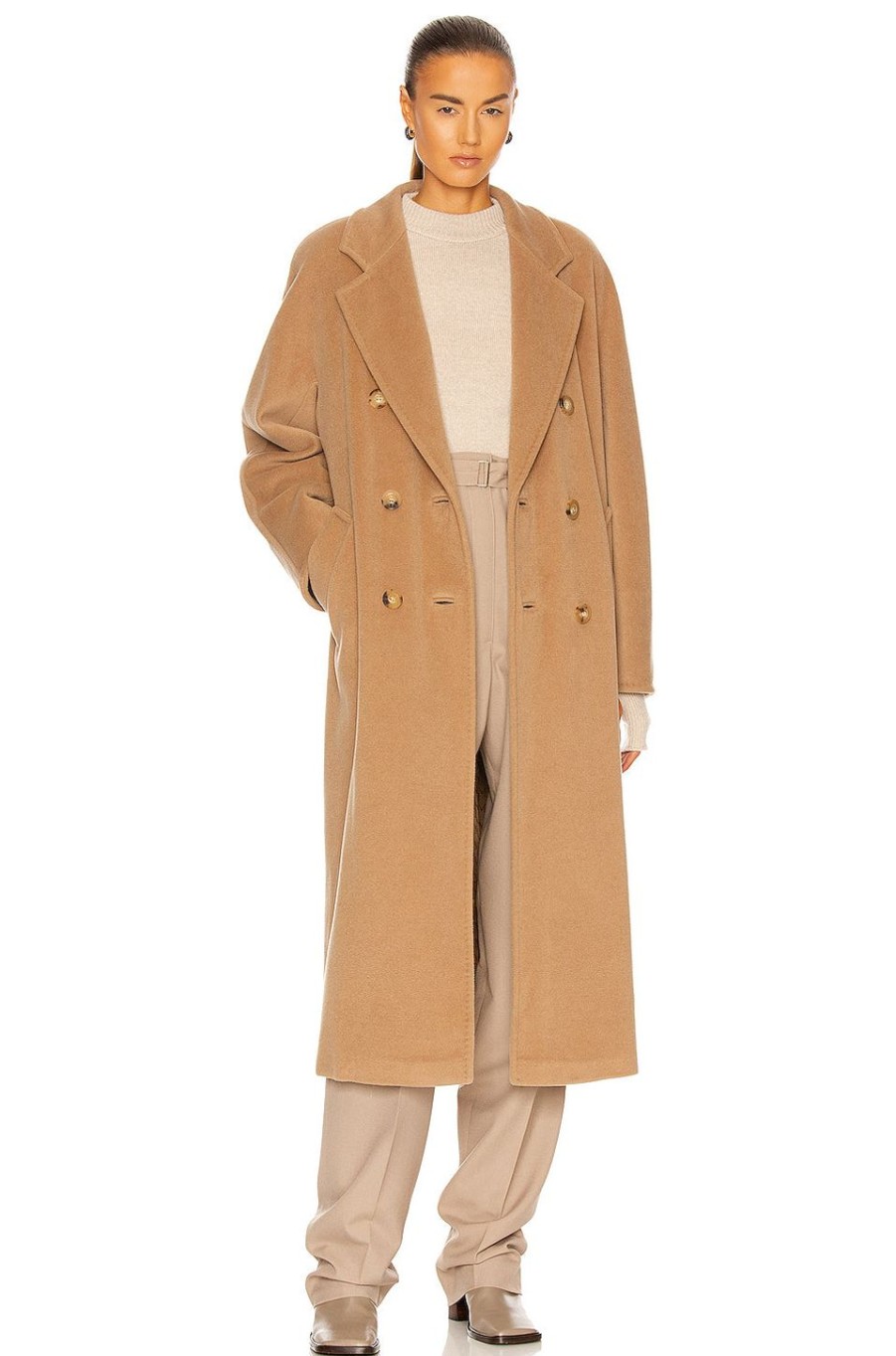 Women Max Mara Jackets & Coats | Madame Coat Camel